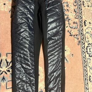 Alp N Rock Black Quilted Joggers